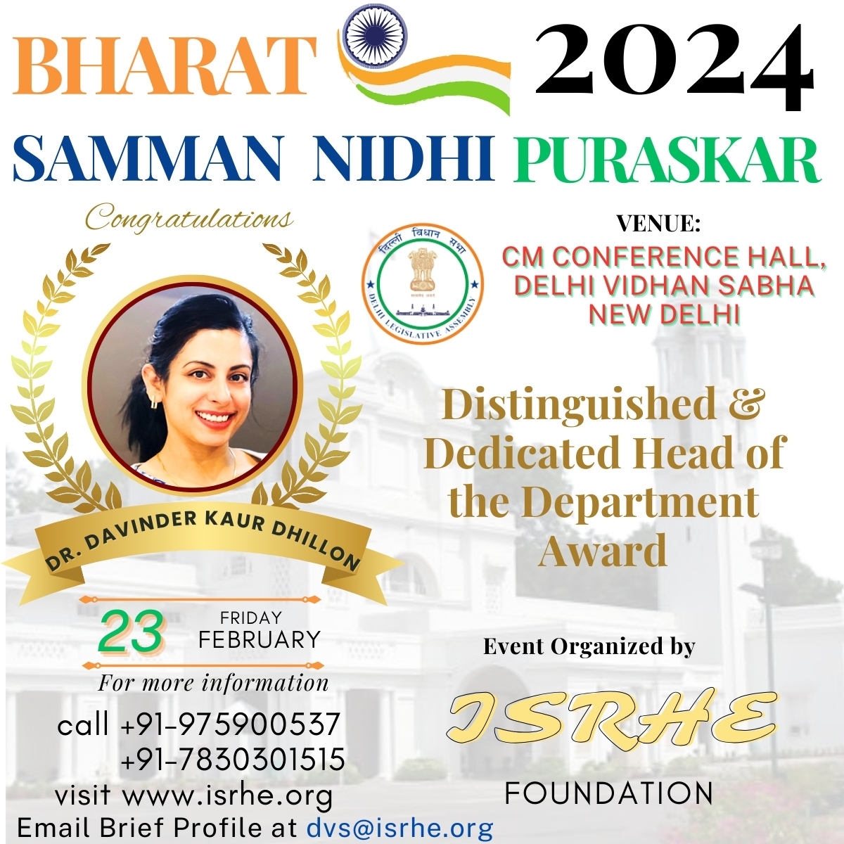 Dr. Davinder Kaur Dhillon